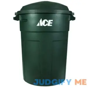 Ace 32 gal. Plastic Garbage Can