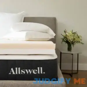 Allswell Memory Foam Mattress Topper Infused with Graphite