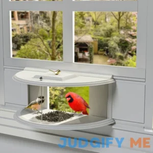 Amaprime Window Bird Feeder 180В° for Ultimate Wild Bird Watching Clear View Bird Feeder