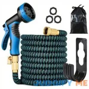 Amazingforless Expandable Water Garden Hose 50ft Upgraded Leakproof Lightweight No-Kink Garden Hose Flexible Expanding Water Hose