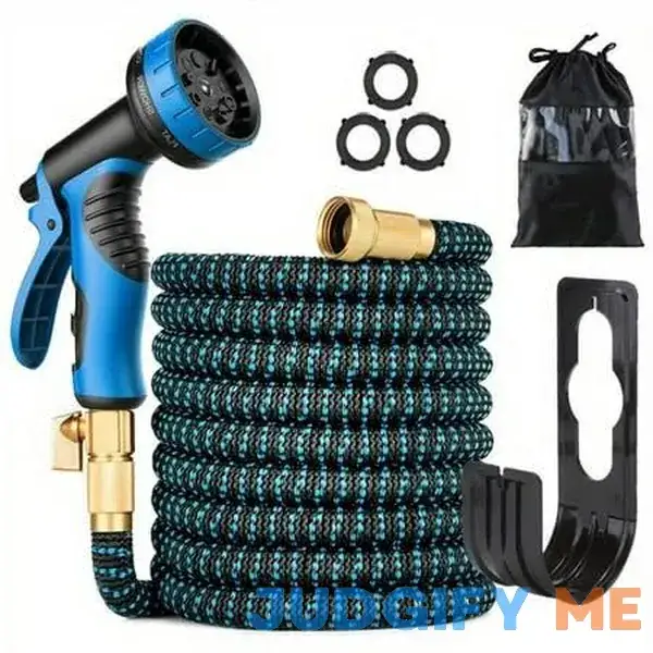 Amazingforless Expandable Water Garden Hose 50ft Upgraded Leakproof Lightweight No-Kink Garden Hose Flexible Expanding Water Hose Amazingforless Expandable Water Garden Hose 50ft Upgraded Leakproof Lightweight No-Kink Garden Hose Flexible Expanding Water Hose