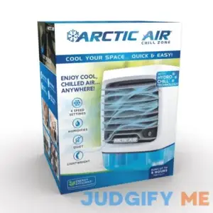 Arctic Air Chill Zone Evaporative Air Cooler Portable Cooler with 4 Fan Speeds