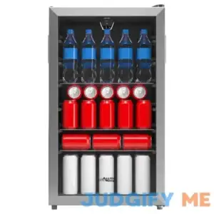 Arctic King 115-Can Beverage Fridge & Cooler ARV115B1AST
