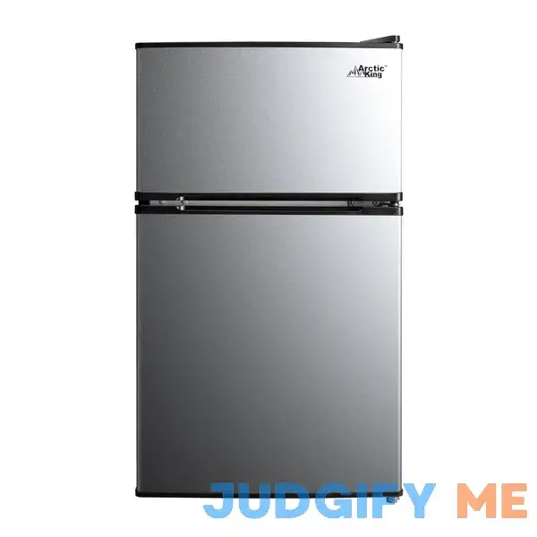Arctic King 3.2 Cu ft Two Door Mini Fridge with Freezer Arctic King 3.2 Cu ft Two Door Mini Fridge with Freezer