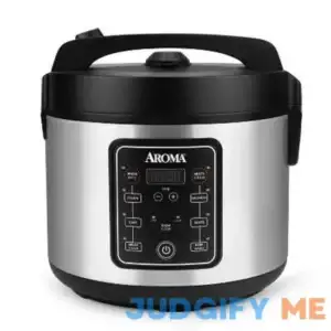 Aroma 20 Cup Digital Multicooker & Rice Cooker - Stainless Steel