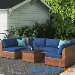 Babram Indoor/Outdoor Cushion Cover Wade Logan Fabric