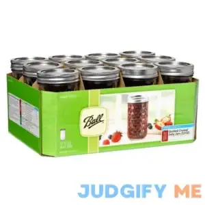 Ball Quilted Crystal Jelly Jars