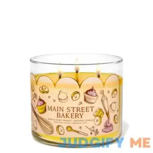 Bath & Body Works Accents Main Street Bakery Bath And Body Works 3 Wick Candle