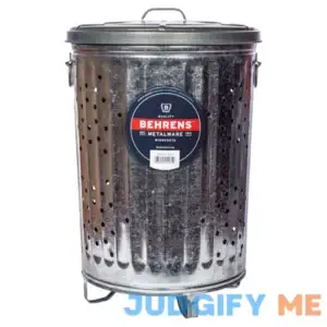 Behrens 20 gal. Galvanized Steel Rubbish Burner/Composter