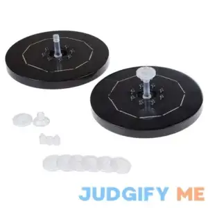 Bell + Howell 2-pack Solar Color Changing Fountains