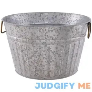 Better Homes & Gardens Round Galvanized Tub