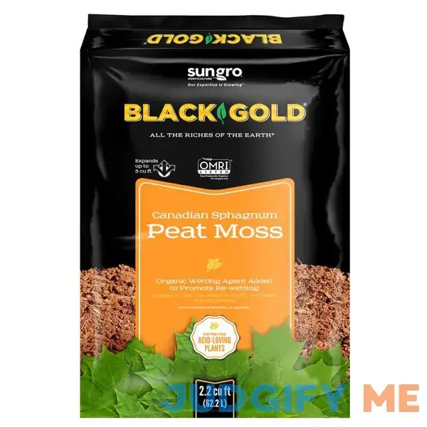Black Gold 2.2 cu-ft Sphagnum Peat Moss Black Gold 2.2 cu-ft Sphagnum Peat Moss