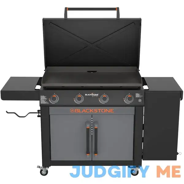 Blackstone 36" Culinary Omnivore Griddle with Side Table 4-Burner Liquid Propane Flat Top Grill 2230 Blackstone 36" Culinary Omnivore Griddle with Side Table 4-Burner Liquid Propane Flat Top Grill 2230