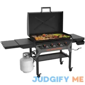 Blackstone 4 Burner Liquid Propane Outdoor Griddle with Hood