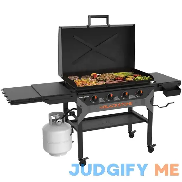 Blackstone 4 Burner Liquid Propane Outdoor Griddle with Hood Blackstone 4 Burner Liquid Propane Outdoor Griddle with Hood