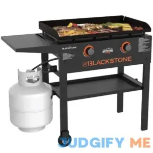 Blackstone Adventure Ready 2-Burner 28 Propane Griddle with Omnivore Griddle Plate