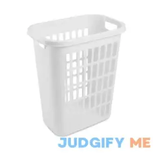 Brightroom 1.8bu Open Hamper White