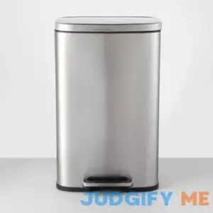 Brightroom 45L Rectangular Step Trash Can