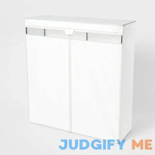 Brightroom "60"" Wide Covered Storage Closet White Brightroom "60"" Wide Covered Storage Closet White