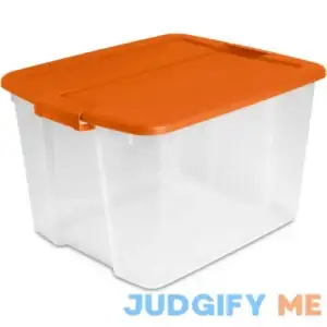 Brightroom 66qt Clear Latching Storage