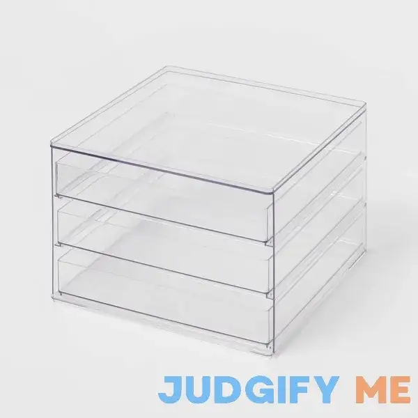 Brightroom All Purpose 3 Drawer Storage Clear Brightroom All Purpose 3 Drawer Storage Clear