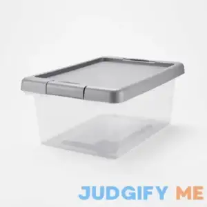 Brightroom Latching Clear Storage Box