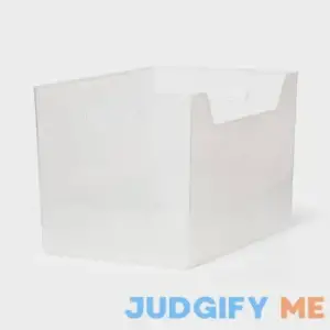 Brightroom Multipurpose Storage Bin Clear