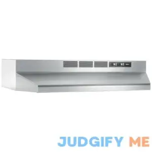 Broan-NuTone NuTone Under Cabinet Range Hood 30 in. Ductless Lighted Stainless Steel