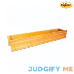 Brooklin Stained Brown Wood Planter Box