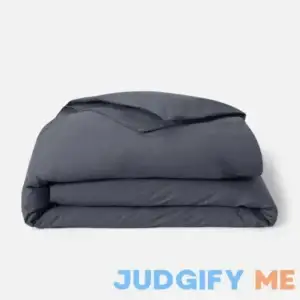 Brooklinen Luxury Sateen Duvet Cover 100% Cotton Size Extra-Long Corner Ties and Button