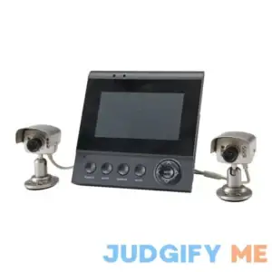 Bunker Hill Security 480 TVL Wired Color Security System with 2 Indoor/Outdoor Night Vision Cameras