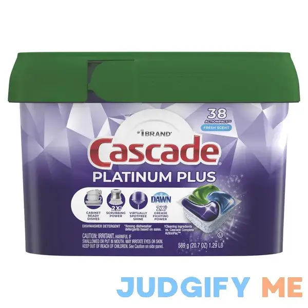 Cascade Platinum Plus Dishwasher Detergent Pods Cascade Platinum Plus Dishwasher Detergent Pods