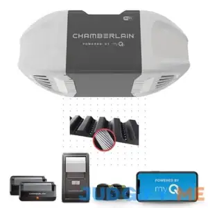 Chamberlain 1/2-HP Smart Belt Drive Garage Door Opener Wi-fi Compatibility