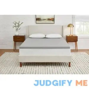 Charcoal Infused Cooling Memory Foam Mattress Topper