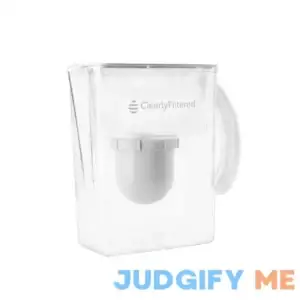 Clearly Filtered No. 1 Filtered Water Pitcher for Fluoride/Water Filter Pitcher with Affinity Filtration
