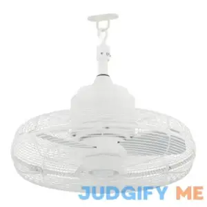Conyer 20 in. Indoor/Wet Outdoor 3-Speed Anywhere Fan Convenient Hanging Hook