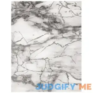 Coupland Abstract Gray/Gold Area Rug Orren Ellis Rug