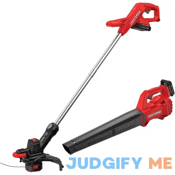 Craftsman V20 CMCK279C2 10 in. Battery Blower/Trimmer Combo Kit Craftsman V20 CMCK279C2 10 in. Battery Blower/Trimmer Combo Kit