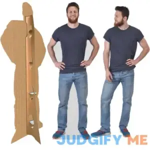 Custom Life Size Cardboard Cutout Personalized High Resolution Stand Up