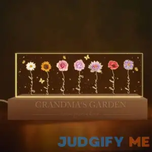 Customized Grandma's Garden LED Night Light