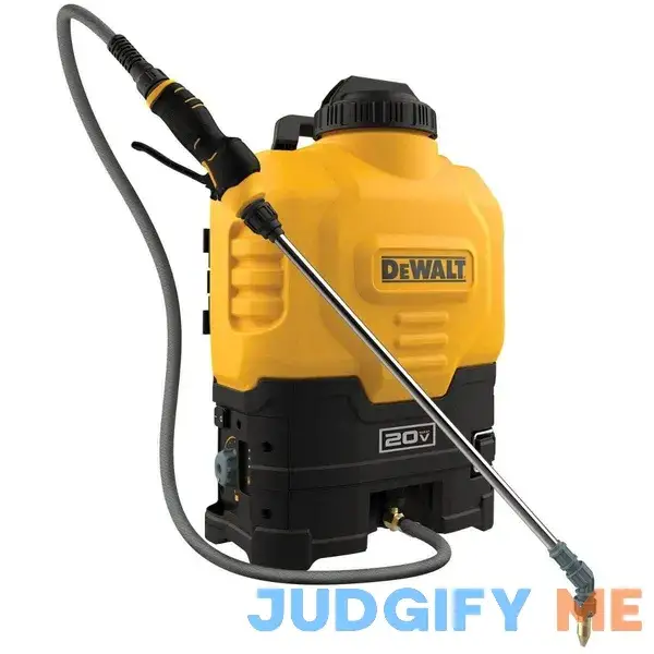 DEWALT 4 Gallon 20V MAX Lithium-ion Powered Backpack Sprayer 190742 DEWALT 4 Gallon 20V MAX Lithium-ion Powered Backpack Sprayer 190742