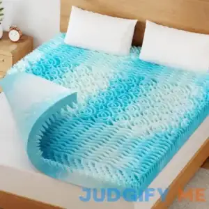 DWVO 3 Inch Mattress Topper Cooling Memory Foam Mattress Topper