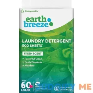 Earth Breeze Laundry Detergent Sheets Fresh Scent
