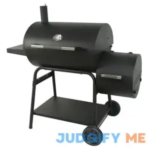 Expert Grill 28" Offset Steel Charcoal Smoker Grill with Side Firebox