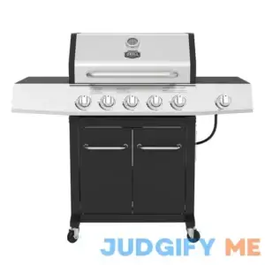 Expert Grill 5 Burner Propane Gas Grill with Side Burner
