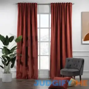 Extra Long and Extra Wide Solid Luxury Matte Velvet Single Curtain Panel Lilijan Home & Curtain Curtain