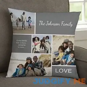 Family Love 14 Photo Collage Throw Pillow - Unique Mother's Day Gifts