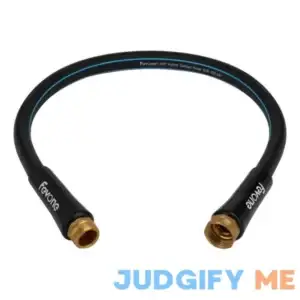 Fevone garden Hose 3 ft x 5/8" Hose Reel Leader Hose Lead in Water Hose