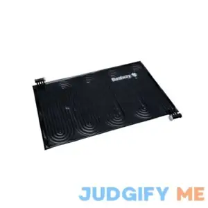 Flowclear 43 inch x 67 inch Solar Powered Rectangular Pool Heating Pad for Above Ground Pools