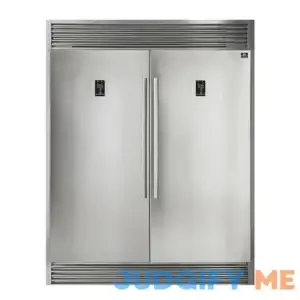 Forno Rizzuto Refrigerator and Freezer 60" Wide with 27.6 cu.ft FFFFD1933-60S